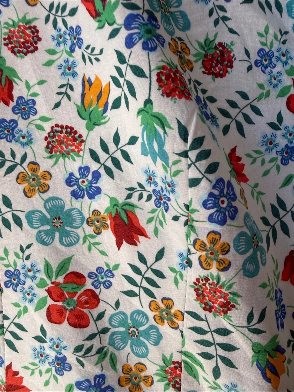 J. Crew Floral Liberty Art Fabrics Blazer Ruffle Trim